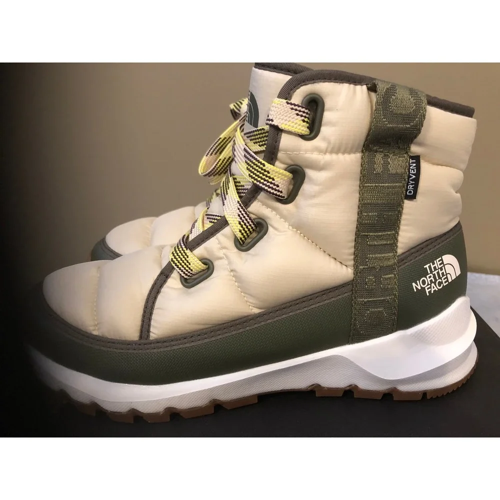 The North Face ThermoBall Lace Up Luxe WP Boots Khaki/Olive